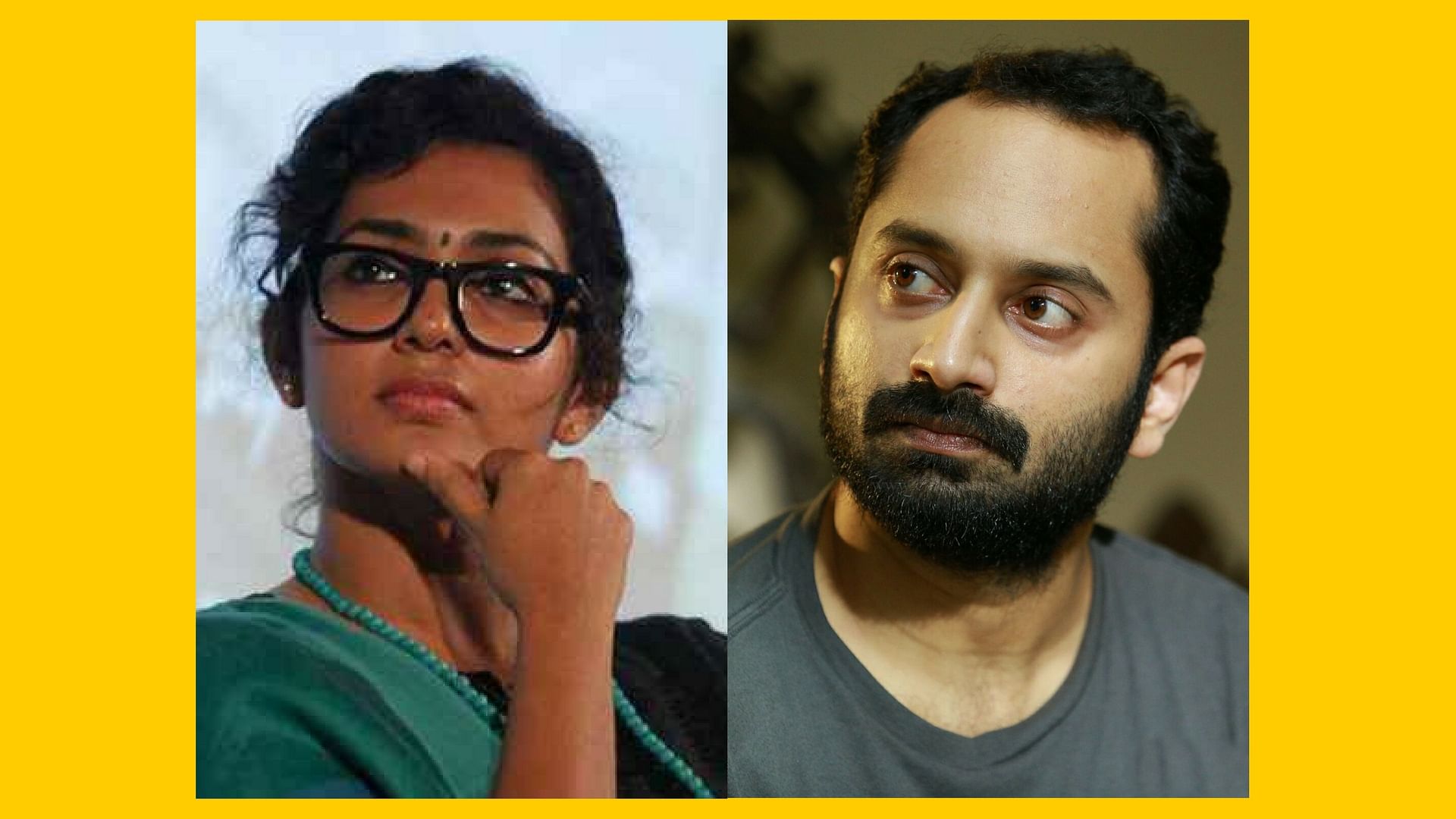 Parvathy and Fahadh Faasil told the media that they were upset about the discrimination in the award ceremony.