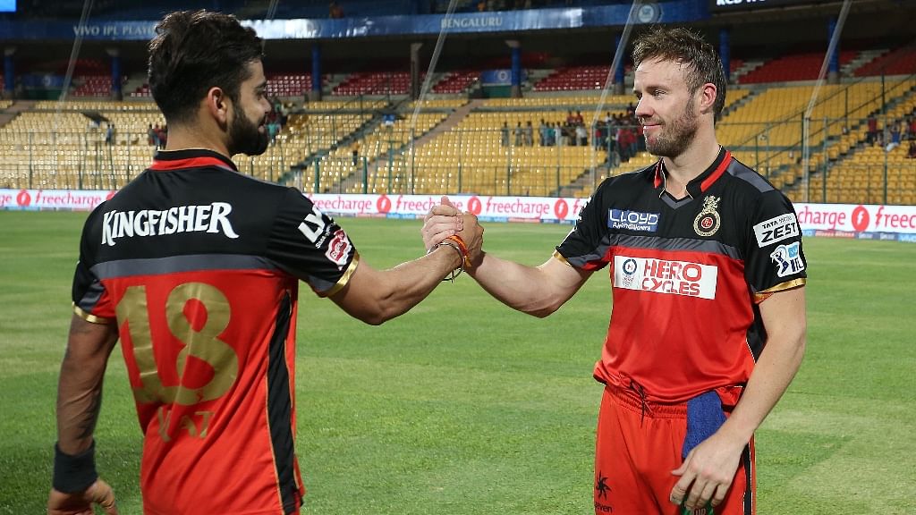 De Villiers, who has retired from international cricket, will be seen batting alongside India and RCB skipper Kohli in the IPL beginning on March 23.