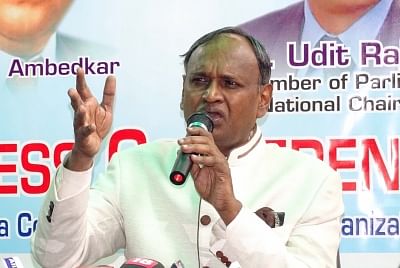 BJP MP Udit Raj. (File Photo: IANS)