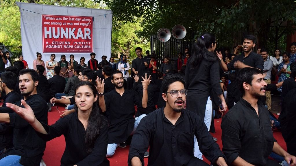 Delhi witnessed a protest against rape culture on Friday, 4 May.