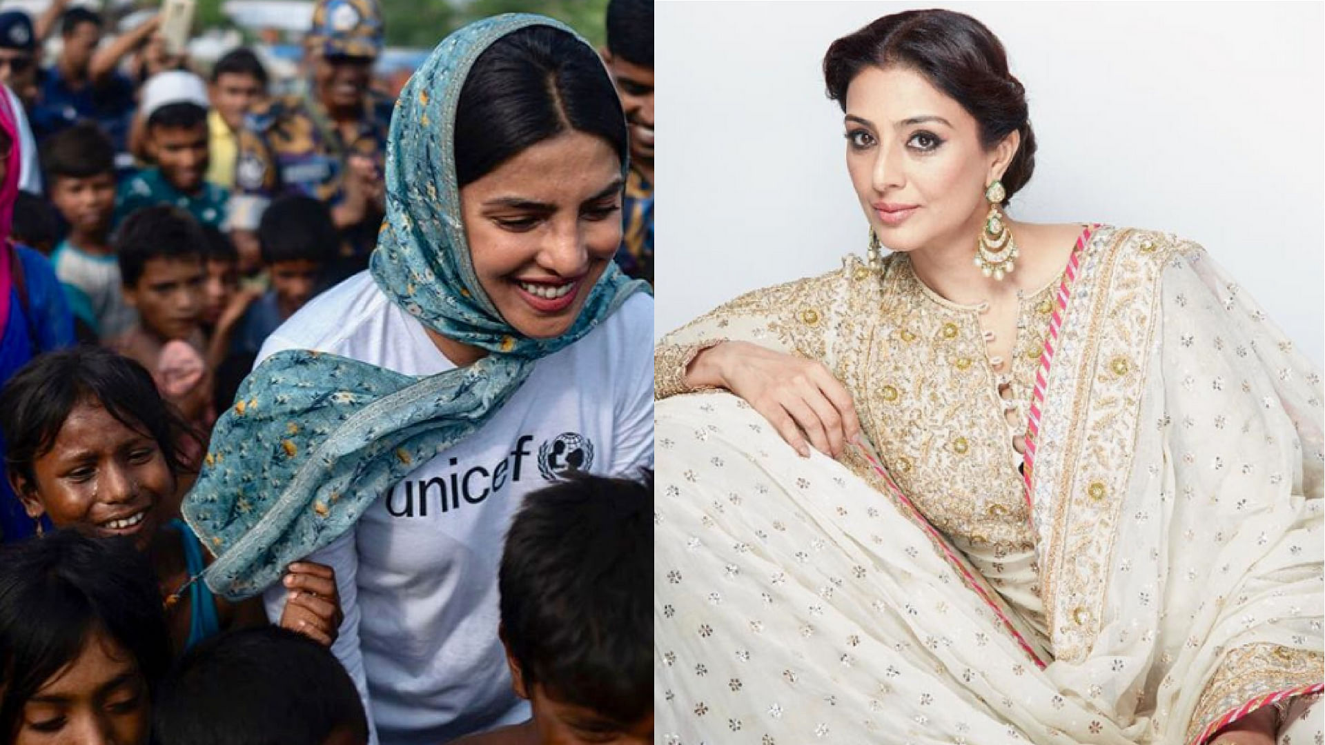 Priyanka Chopra on meets Rohingya Refugees; Tabu joins Salman Khan &amp; Priyanka Chopra For <i>Bharat</i>.&nbsp;