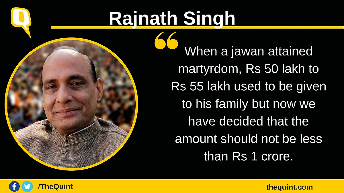 Hands of Jawans Not Tied During Ramzan ‘Ceasefire’, Says Rajnath