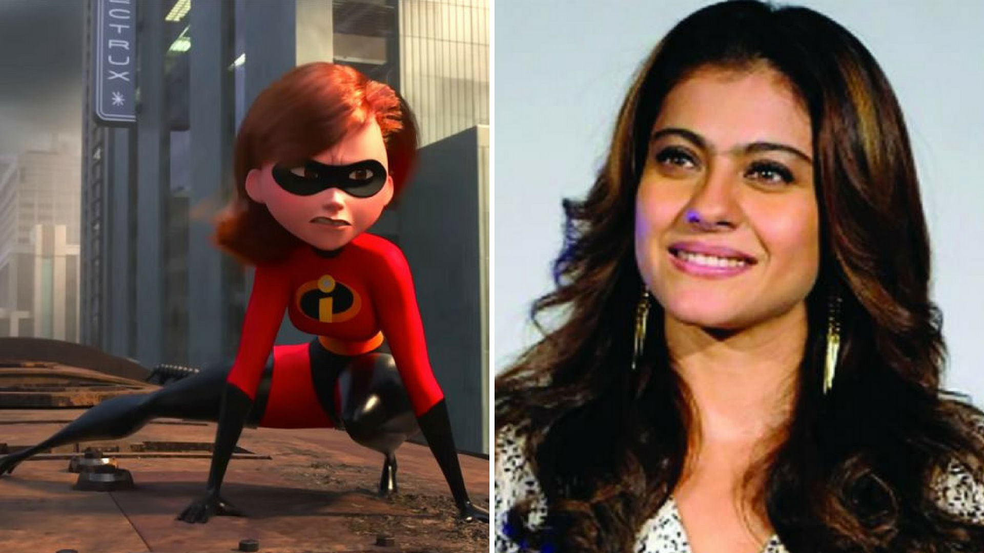 Kajol has lent her voice to the character of Helen Parr, Elastigirl in<i> the Incredibles 2.</i>