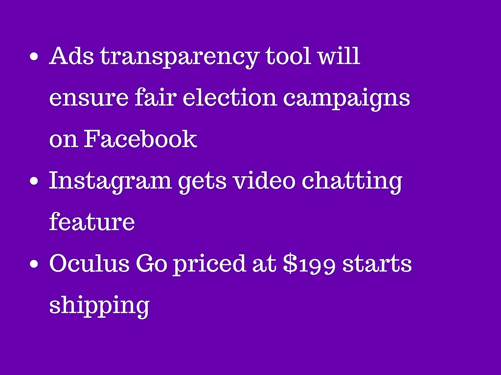 Facebook F8 2018: Dating, WhatsApp Group Video Calling Announced