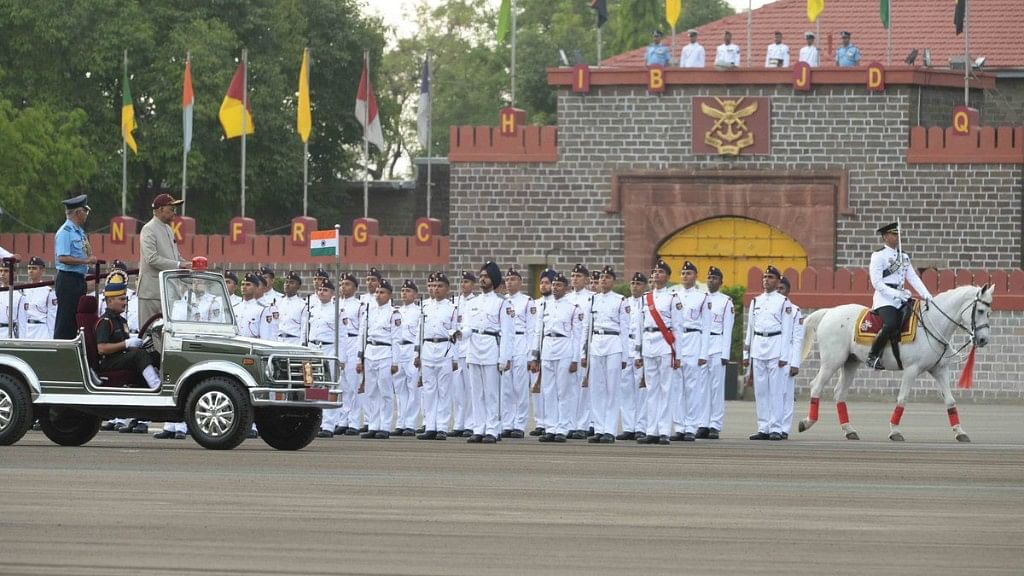 The passing-out parade of the 134th course of the prestigious National Defence Academy took place on Wednesday in Pune.