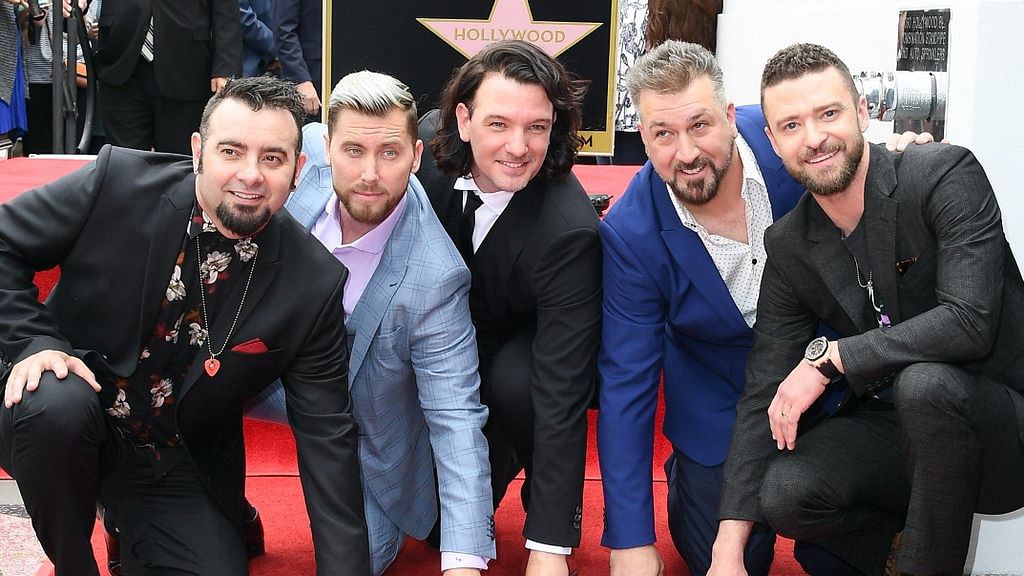 The popular 90’s boy band *NSYNC received their Hollywood Walk of Fame star on 30 April. 