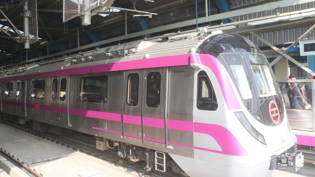The first section of the Magenta line connecting Botanical Garden in Noida to Kalkaji Mandir was opened for use in December 2017. Image used for representational purposes.