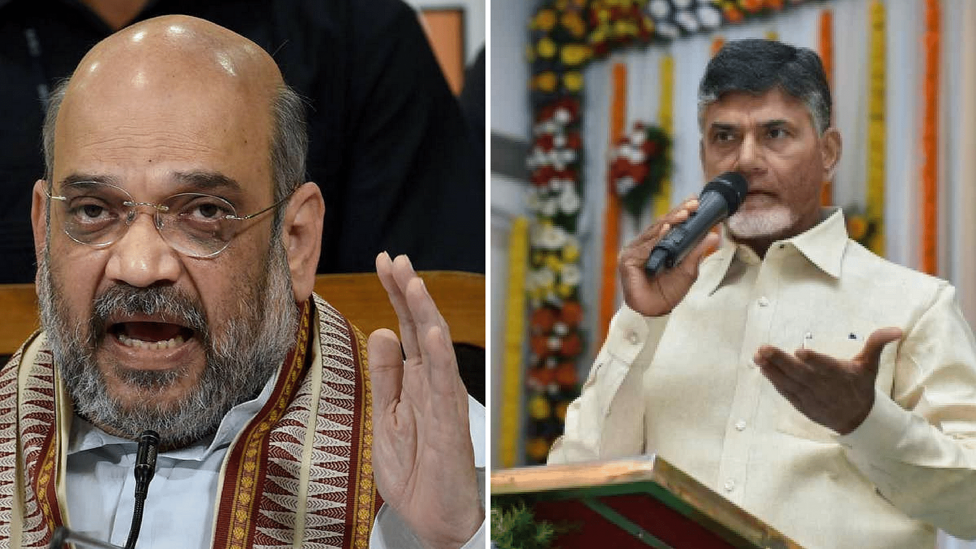 Andhra Pradesh Chief Minister N Chandrababu Naidu lashes out at BJP Chief Amit Shah for “interfering” in the states administration and questioning use of state funds.