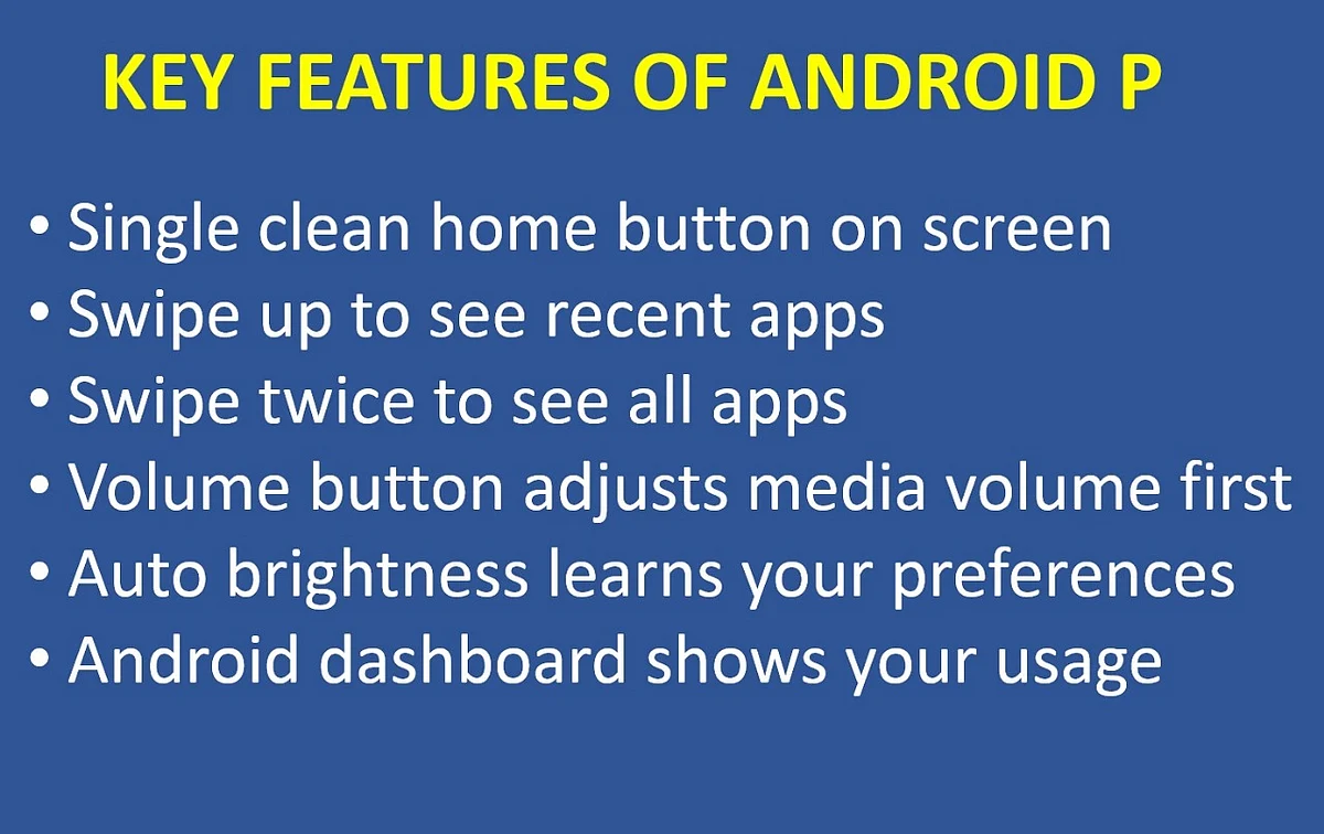Top Features of Android P Detailed at Google I/O 2018