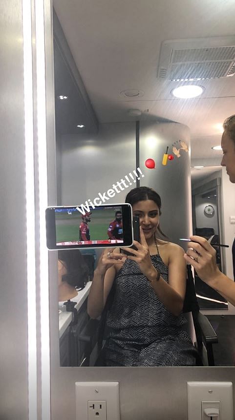 Here’s a look at Anushka Sharma’s adorable instagram stories.