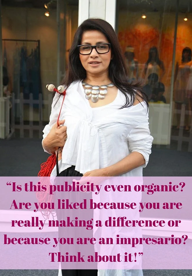 Sangita Sinh Kathiwada, who launched ‘Melange’, with unknown designers and <i>khadi </i>pastels 25 years ago, speaks on why sourcing is neither organic nor elegant! 