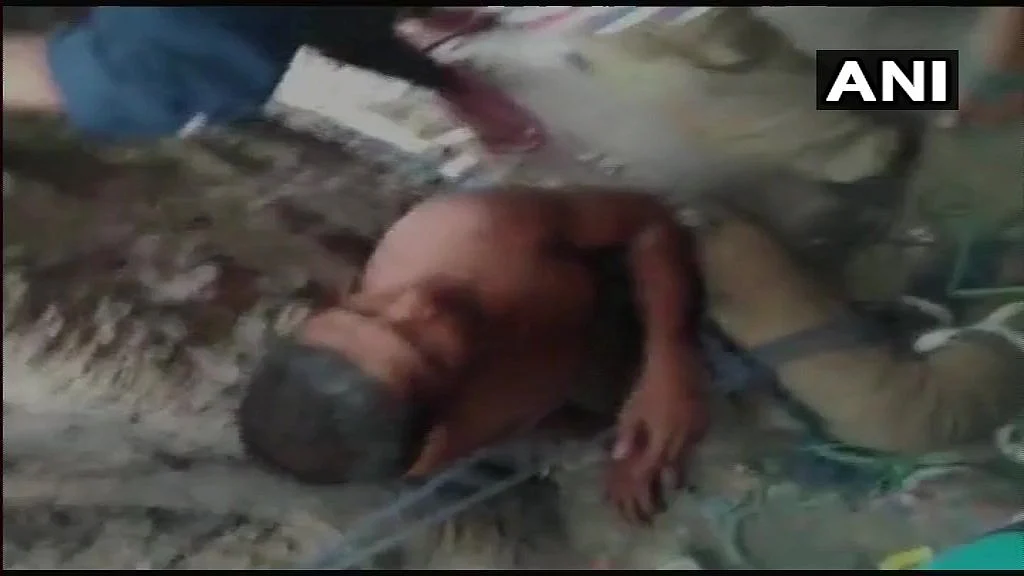 Man Tied to Tree, Beaten up for Vandalising Statues of Deities