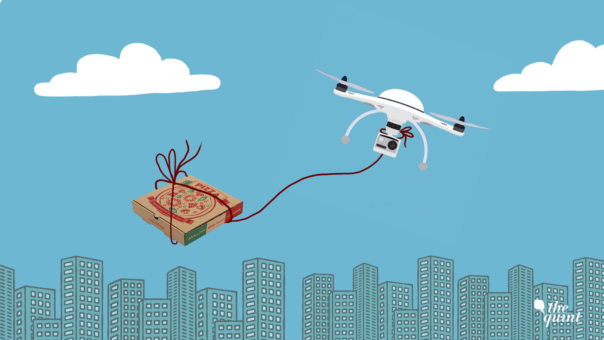Delivery of food and other goods in India via drones could soon turn into reality.