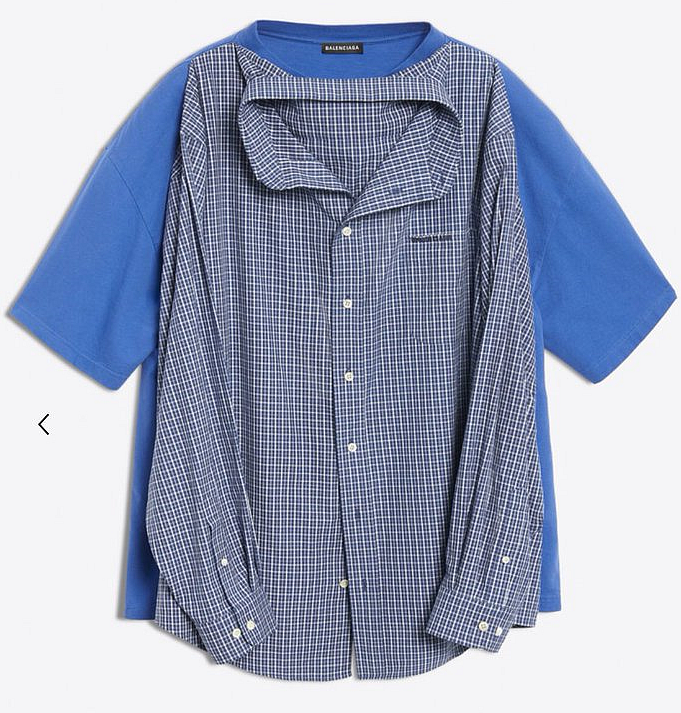 Balenciaga’s newest experiment is a ‘t-shirt shirt’