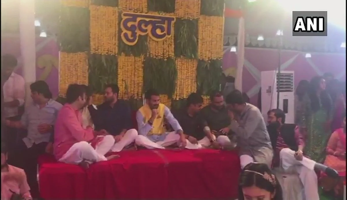 In Pics: Mehendi Ceremony of Tej Pratap Yadav & Aishwarya Rai