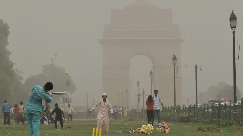 A squall and dust storm followed by heavy rain lashed Delhi NCR and Rajasthan on Wednesday, 2 May.&nbsp;