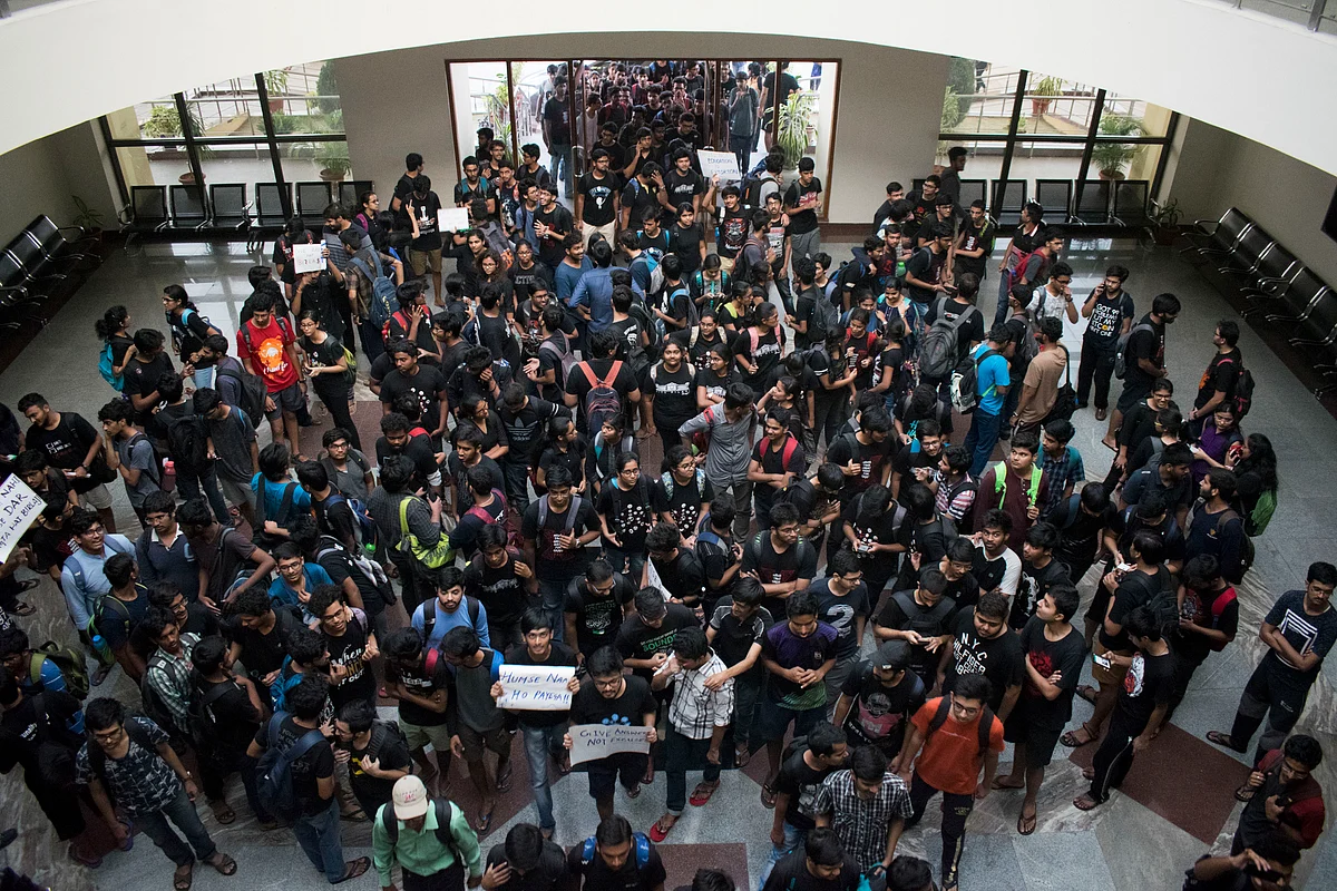 The tuition fee has seen a per annum increase of 15 percent for the last few years.