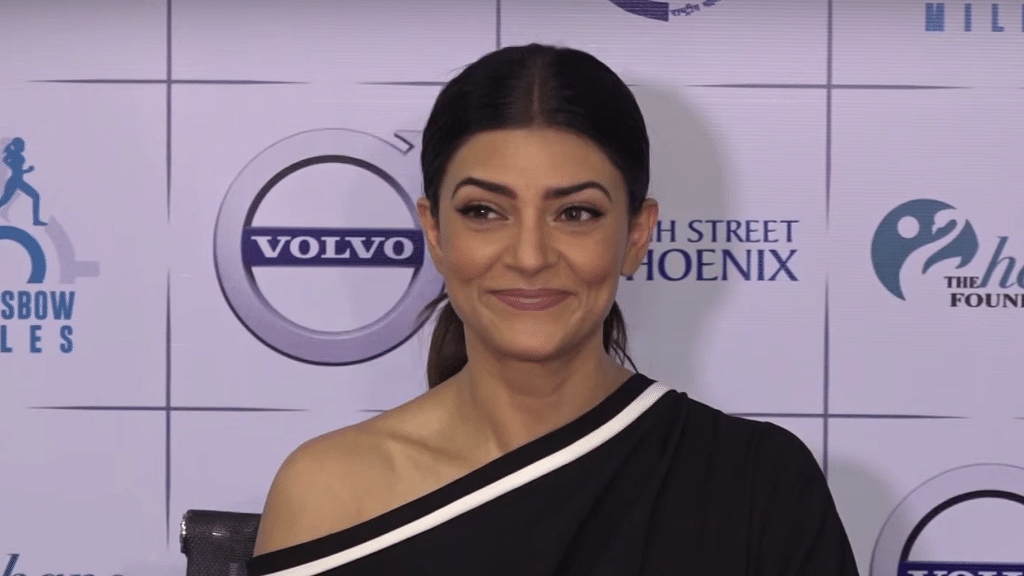 Sushmita Sen at an event about women’s safety.