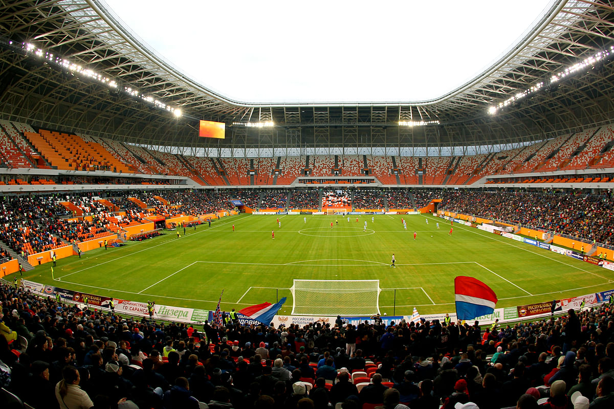 A surprise inclusion among host cities, Saransk will play host to four group stage matches.