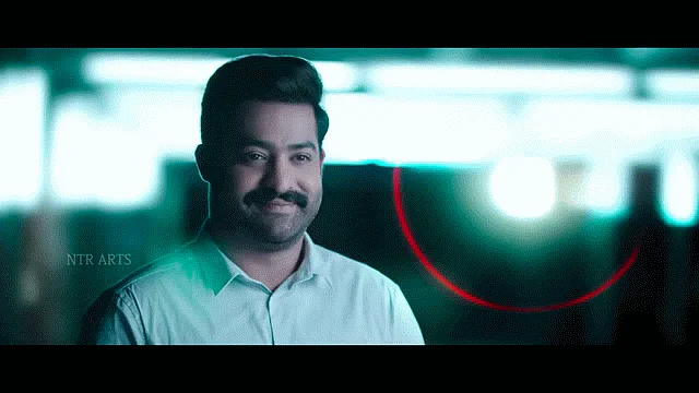 Jr NTR as Lava, one of triplets from <i>Jai Lava Kusa</i> (2017).