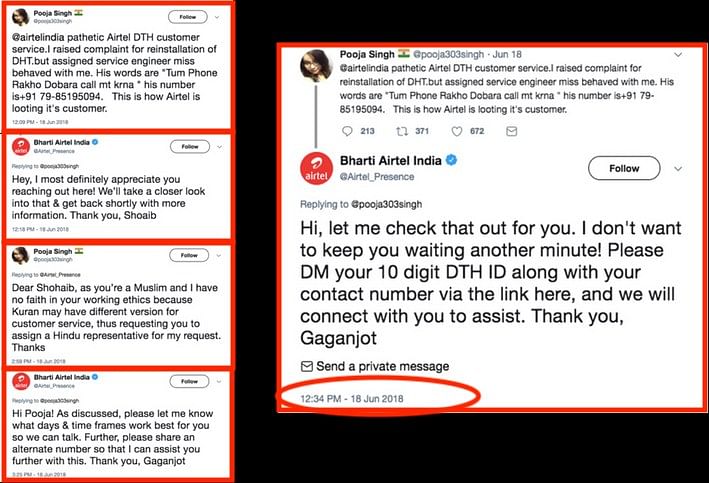 Did Airtel miss a chance to clear the air over the Pooja Singh episode?