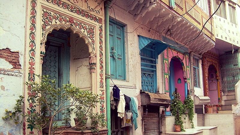 Representational image of an Old Delhi house, featuring Mughal architecture.