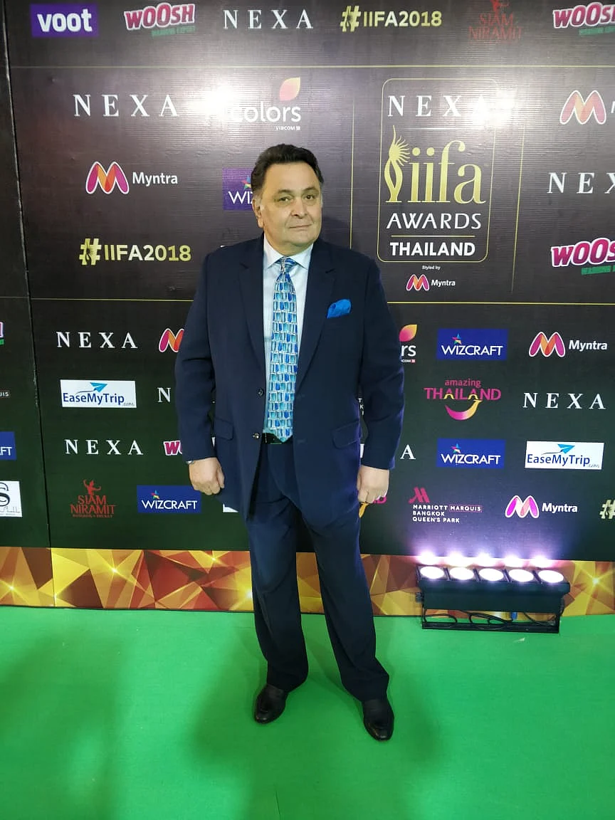 Rishi Kapoor at IIFA 2018! 