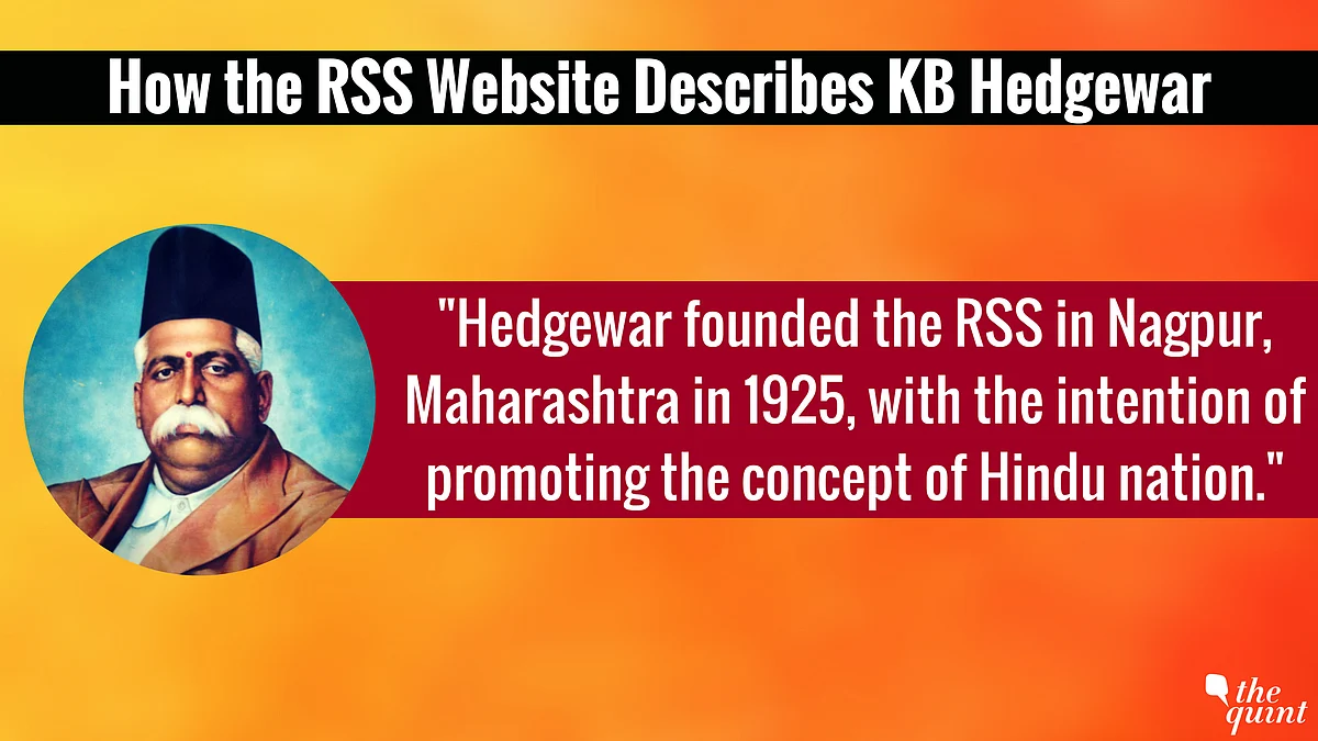 Pranab Da, Here’s “Great Son of India” Hedgewar Contradicting You