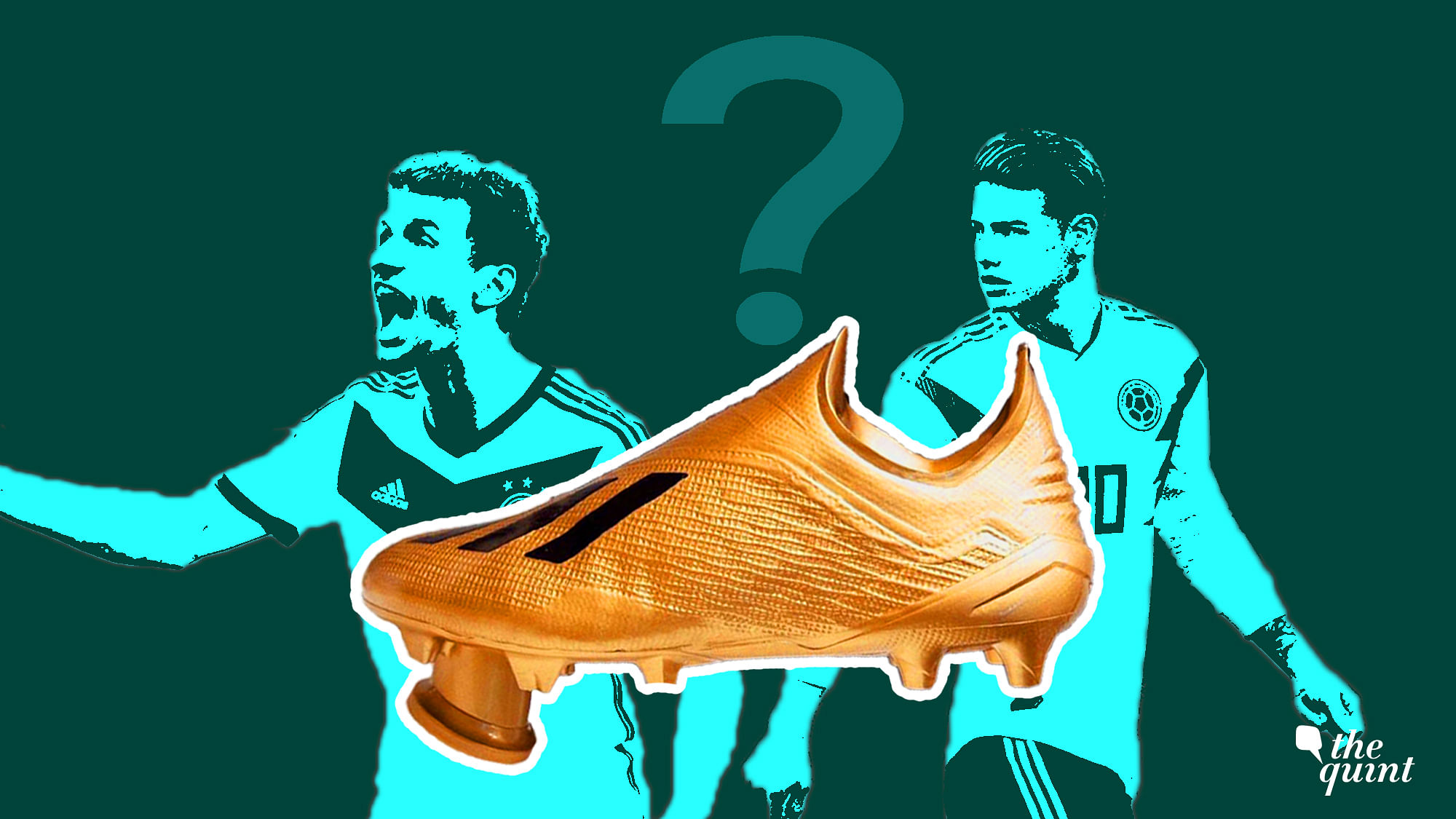 Thomas Muller (L) and James Rodriguez (R) were top scorers at the last two World Cups, but who will it be this time?