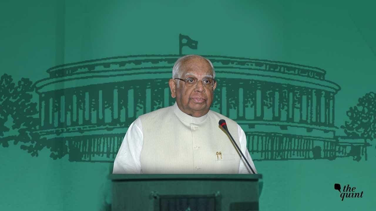 File image of veteran politician  and the 14th Speaker of the Lok Sabha, Somnath Chatterjee.&nbsp;