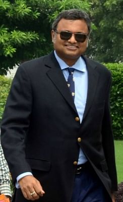Karti Chidambaram, son of former Finance Minister P. Chidambaram.(File Photo: IANS)