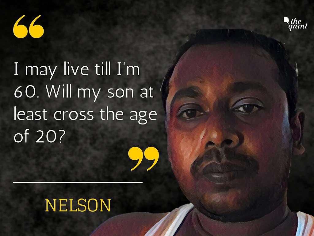 Nelson saw his best friend shot right in front of his eyes. Before he could save him, a bullet pierced through his leg.