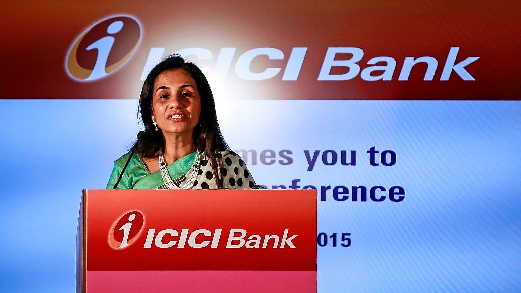 ICICI Bank’s Chief Executive Officer Chanda Kochhar speaks during a news conference at the bank’s headquarters in Mumbai on 10 February 2015. 