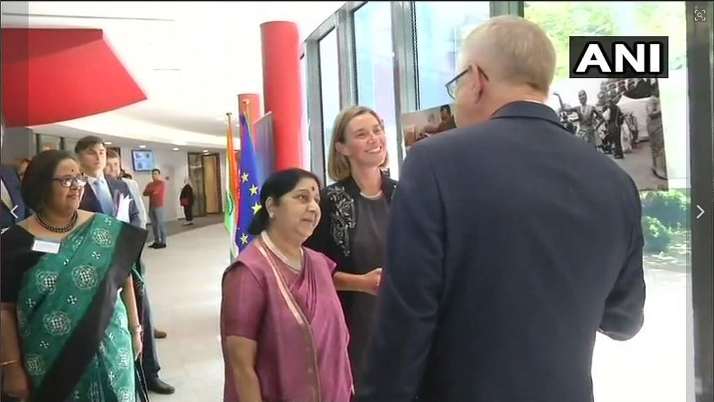 Swaraj is 1st External Affairs Min to visit Luxembourg, the 3rd leg of her Italy- France-Luxembourg-Belgium tour.