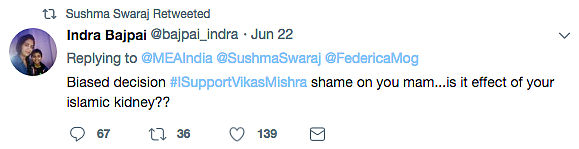 As Trolling Over Passport Issue Intensifies, Swaraj ‘Likes’ Tweets