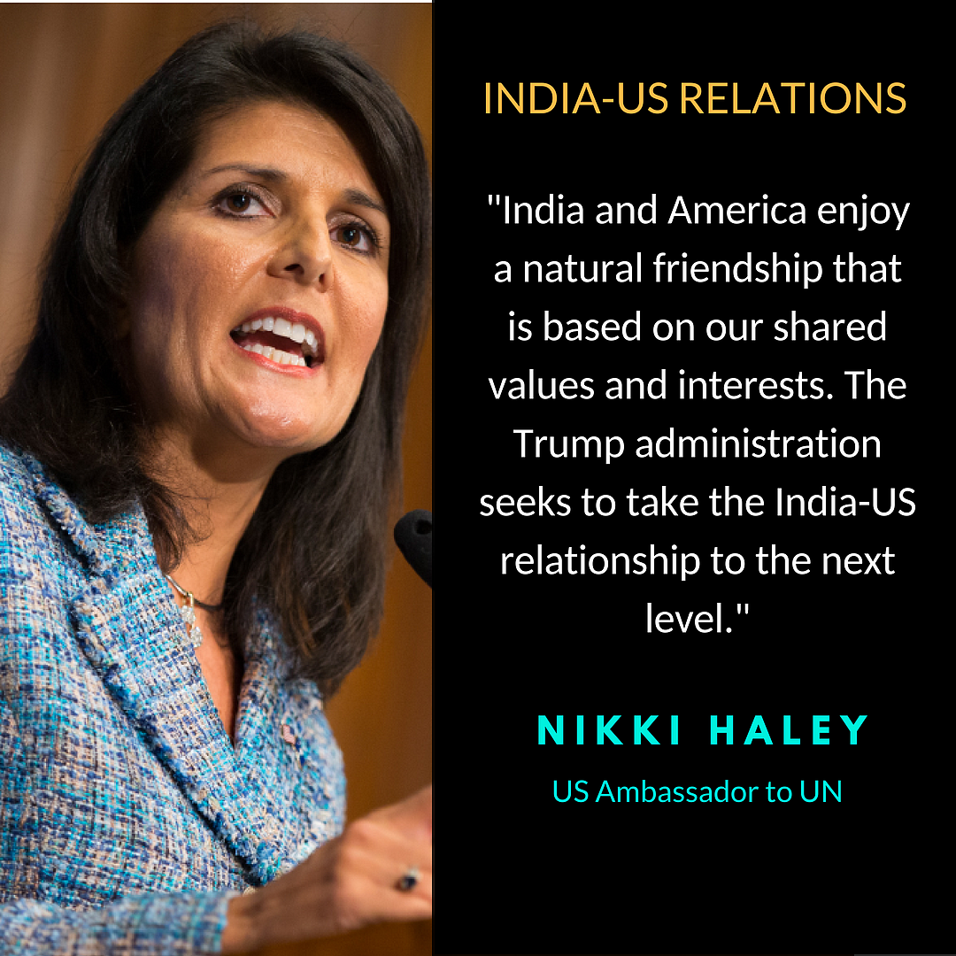 Nikki Haley’s Message to India: Let’s Be Friends in Indo-Pacific