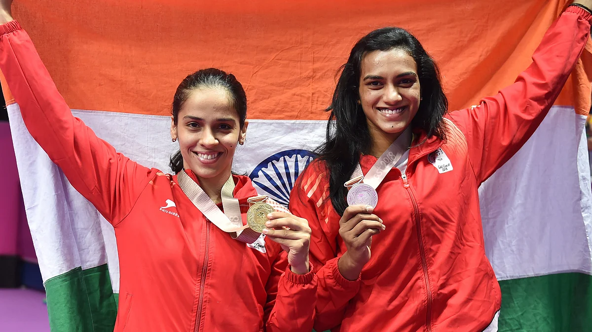 File photo of Saina Nehwal and PV Sindhu.