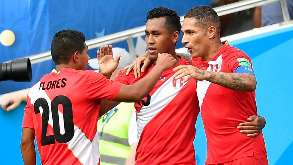 Already eliminated Peru got their first World Cup win in 40 years and their first goal in 36 years.