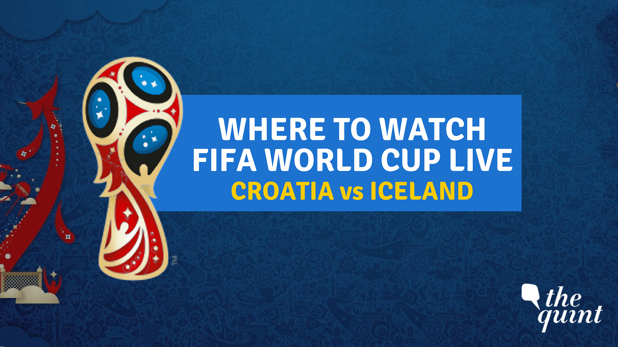 Croatia vs Iceland FIFA World Cup 2018 Match will be played on 26 June.