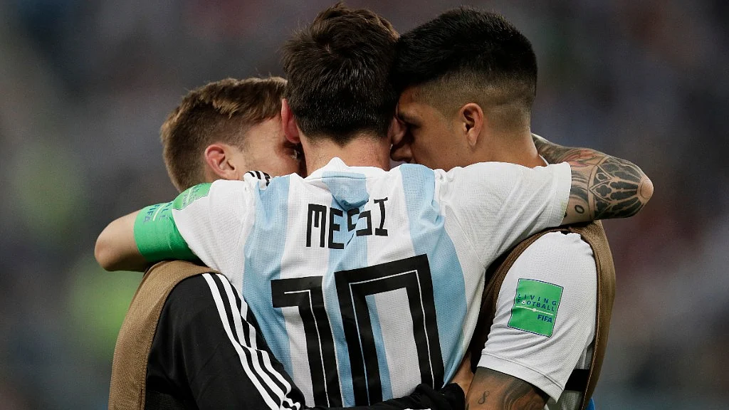 Argentina will face Group A toppers France in the next round.