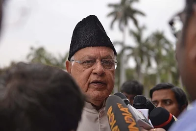 Jammu and Kashmir National Conference (JKNC) MP Farooq Abdullah. 
