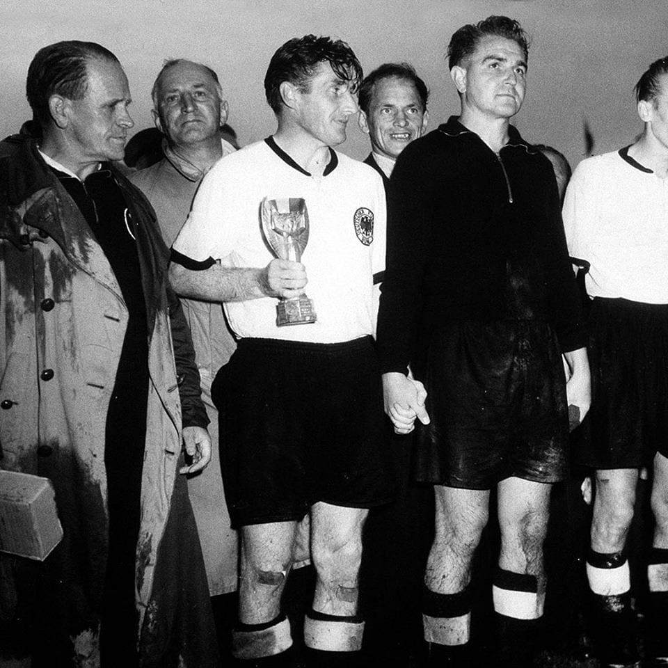 After losing to them 3-8 in the group stage, West Germany beat Hungary 3-2 in the 1954 FIFA World Cup final.