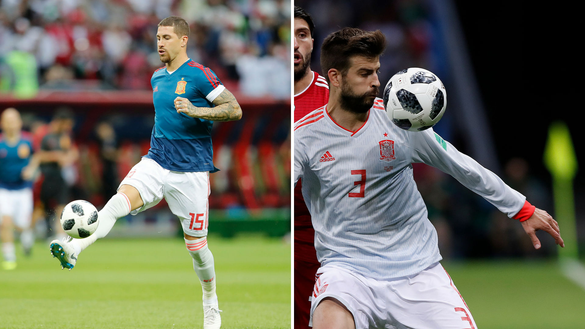 The Spanish central defence duo of Sergio Ramos and Gerard Pique is outspoken and no-nonsense both on and off the field.
