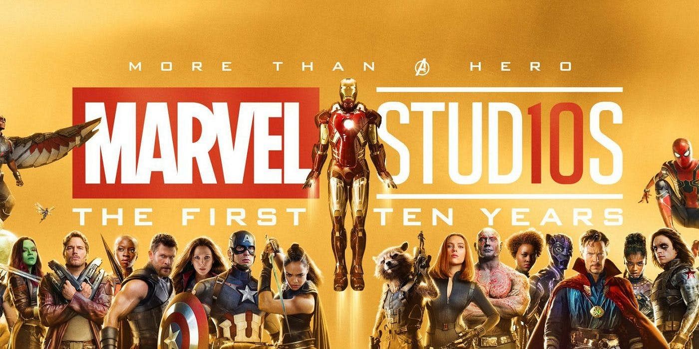 Marvel Studios released new posters celebrating their first 10 years