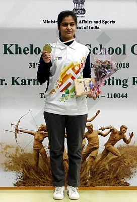 Shooter Manu Bhaker. (File Photo: IANS)