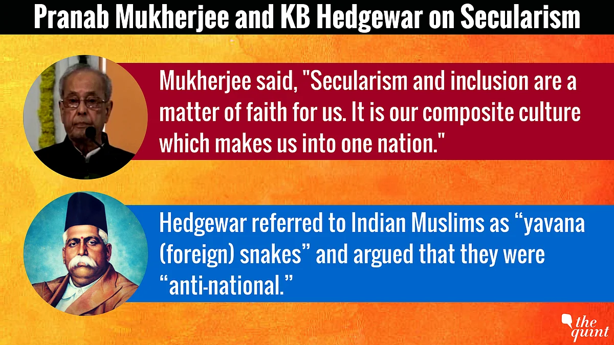 Pranab Da, Here’s “Great Son of India” Hedgewar Contradicting You