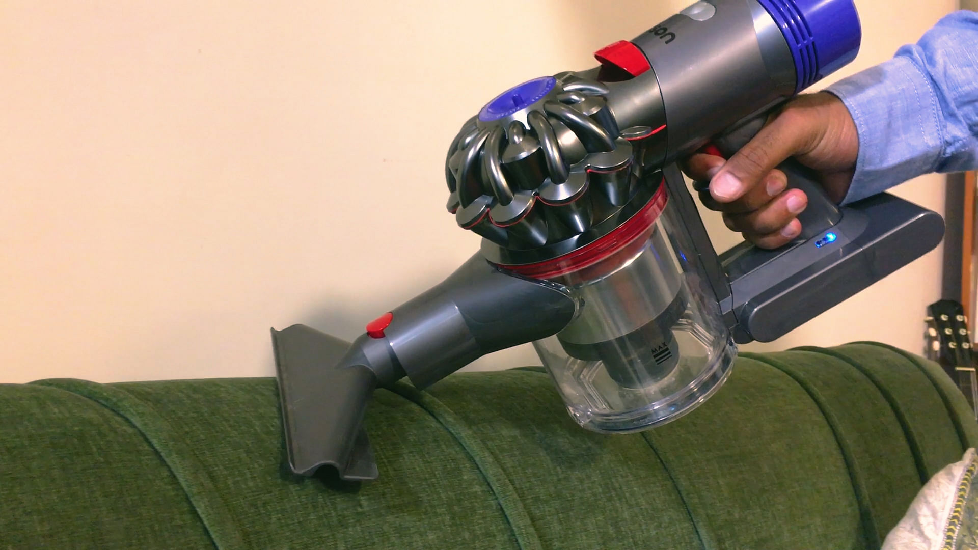 The Dyson V8 Absolute vacuum cleaner