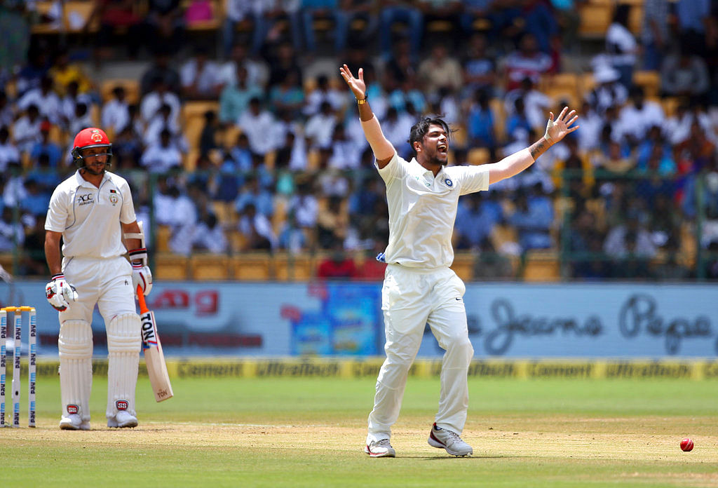 Umesh picked up Rahmat Shah as his 100th Test wicket.