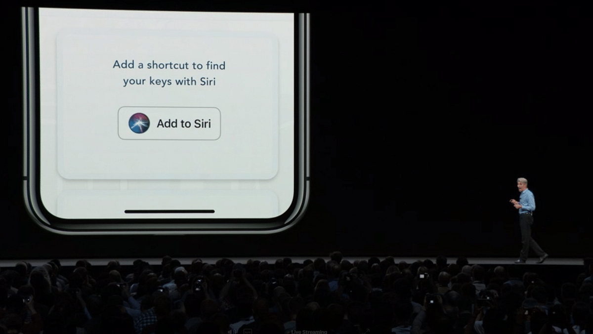 Siri, Apple’s voice assistant gets Shortcuts on iOS 12, which will work with third-party apps. 