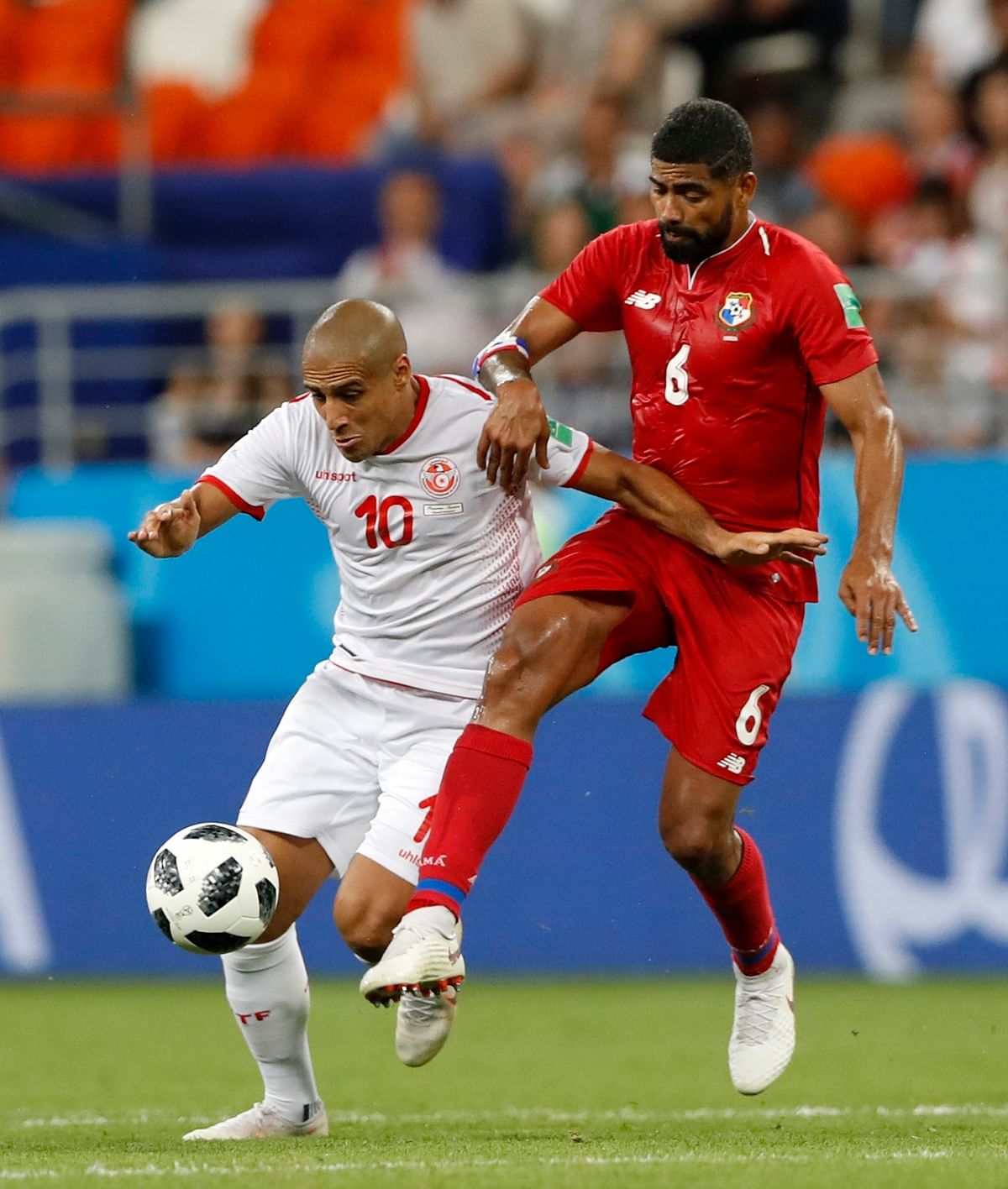 Tunisia beat World Cup debutants Panama 2-1 in their final Group G match on Thursday.